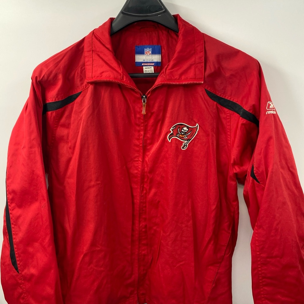Tampa Bay Buccaneers Red Windbreaker Jacket